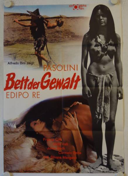 Edipo Re - Oedipus Rex original release german movie poster
